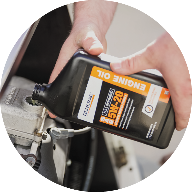 Generac Engine Oil Available at Generator Supercenter of Waco